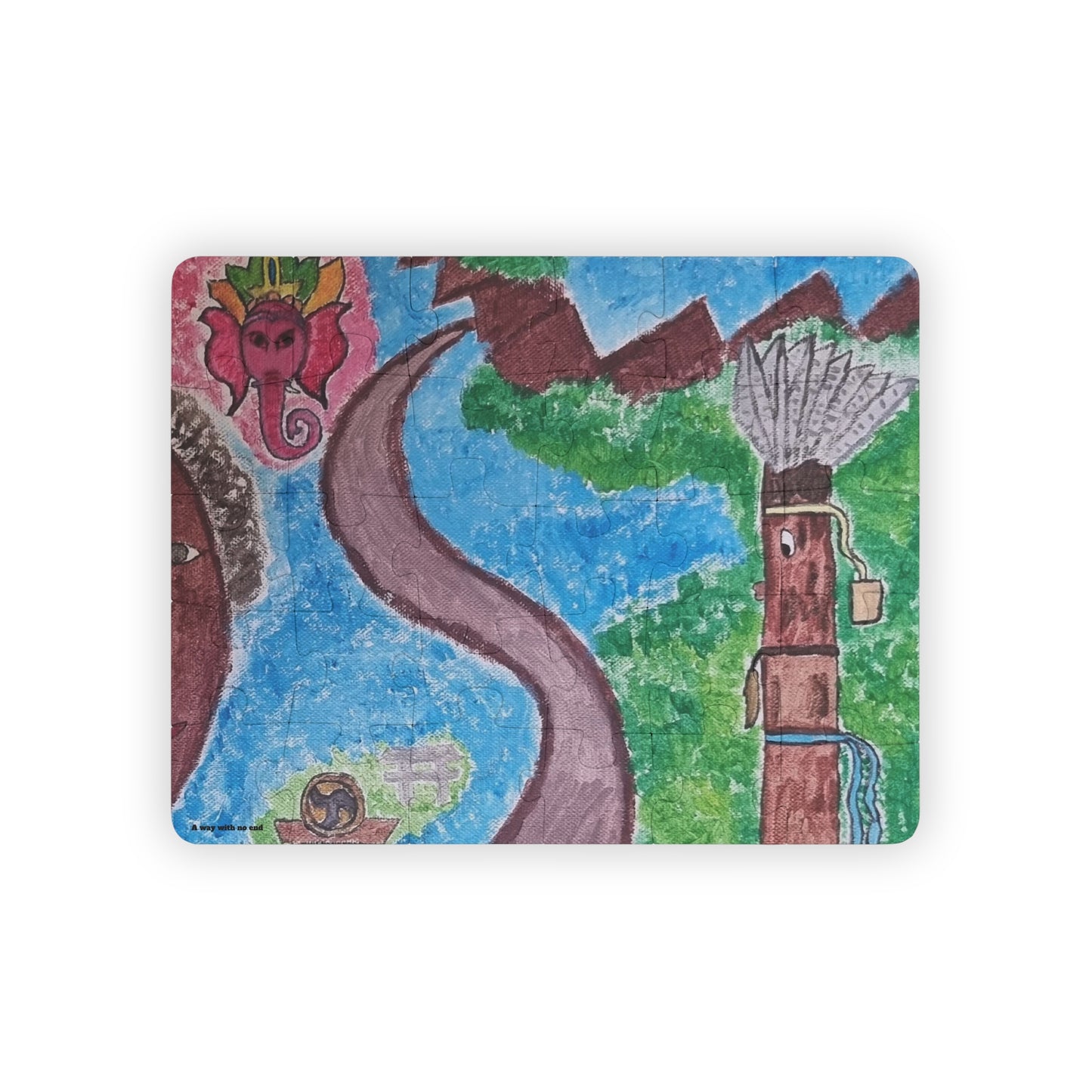 🧩 Puzzle 30 pièces – "And the Adventure Begins…"