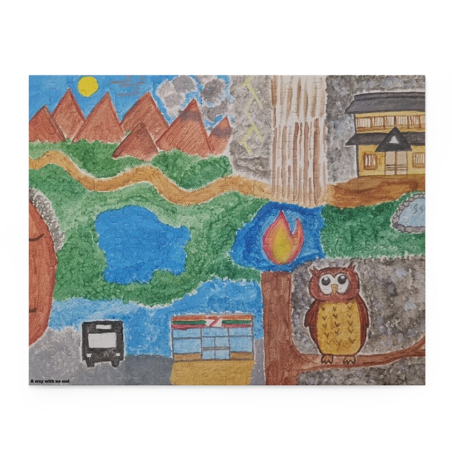 🧩 Puzzle 252 pièces – "I Need Nature!"