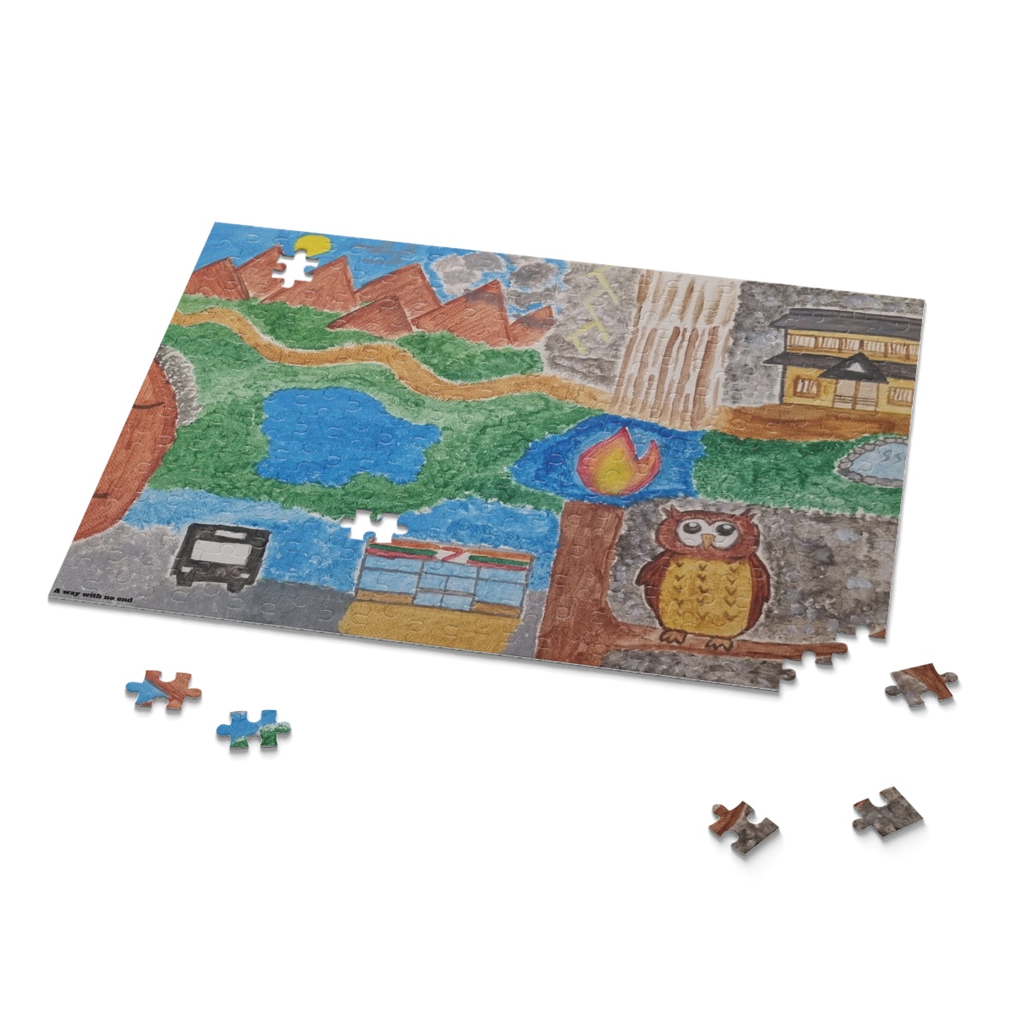 🧩 Puzzle 252 pièces – "I Need Nature!"
