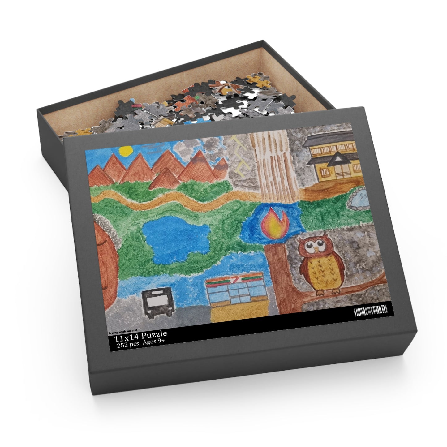 🧩 Puzzle 252 pièces – "I Need Nature!"