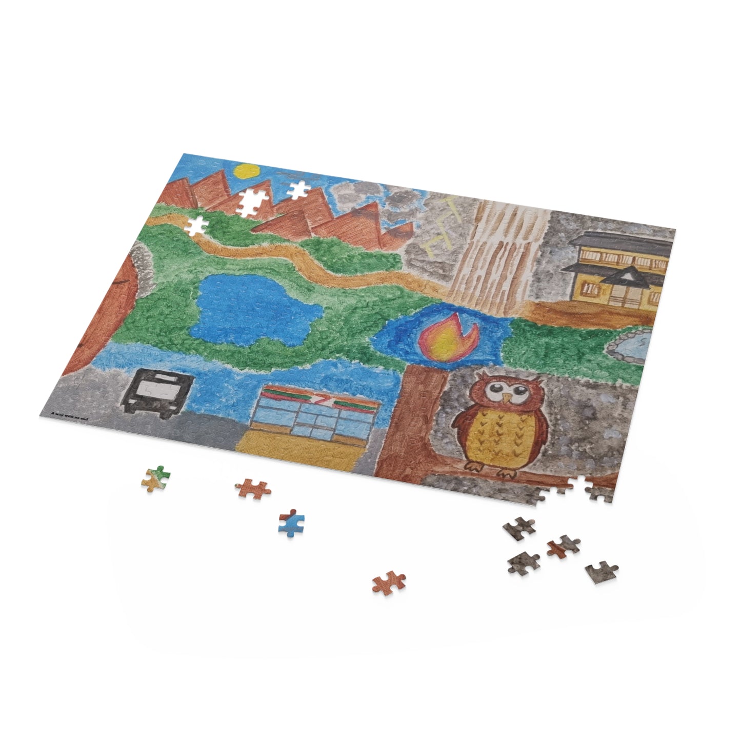 Puzzle 500 Pieces : J'ai besoin de nature !