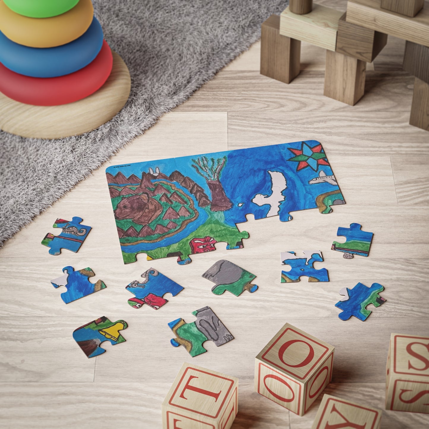 Puzzle 30 pieces : it's just the beginning